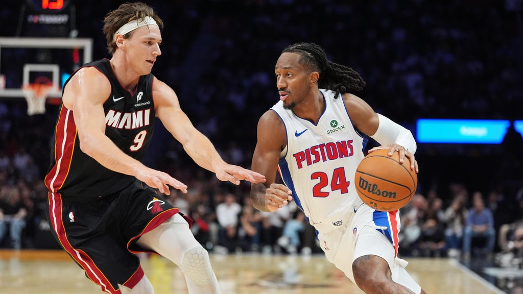 Giannis Antetokounmpo's 36 points not enough as Pistons beat Heat 128-111 to send Miami to 0-2 start — CBS Miami, Shanghai Business news