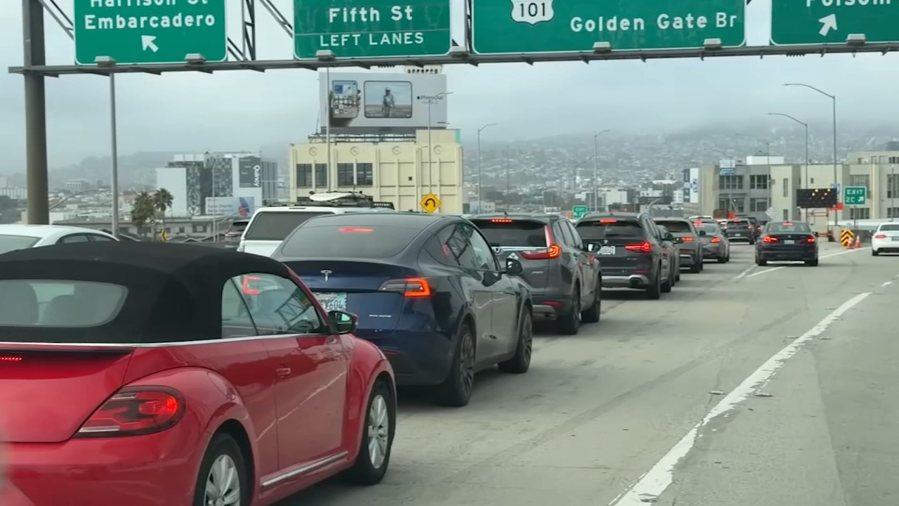 Highway 101 repaving project causes weekend gridlock in SF
— ABC 7 Bay Area